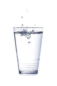 glass of water