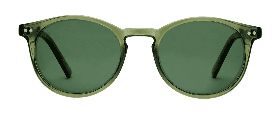 green sunglasses