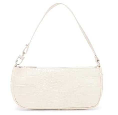 Ladies white shoulder bag