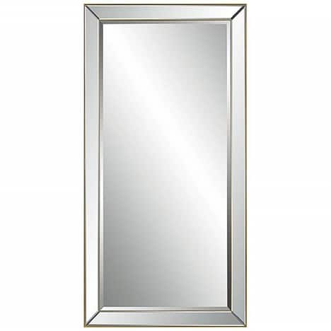 framed wall mirror