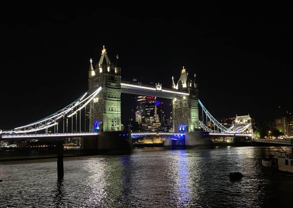 Tower Bridge at Night travel itineraries