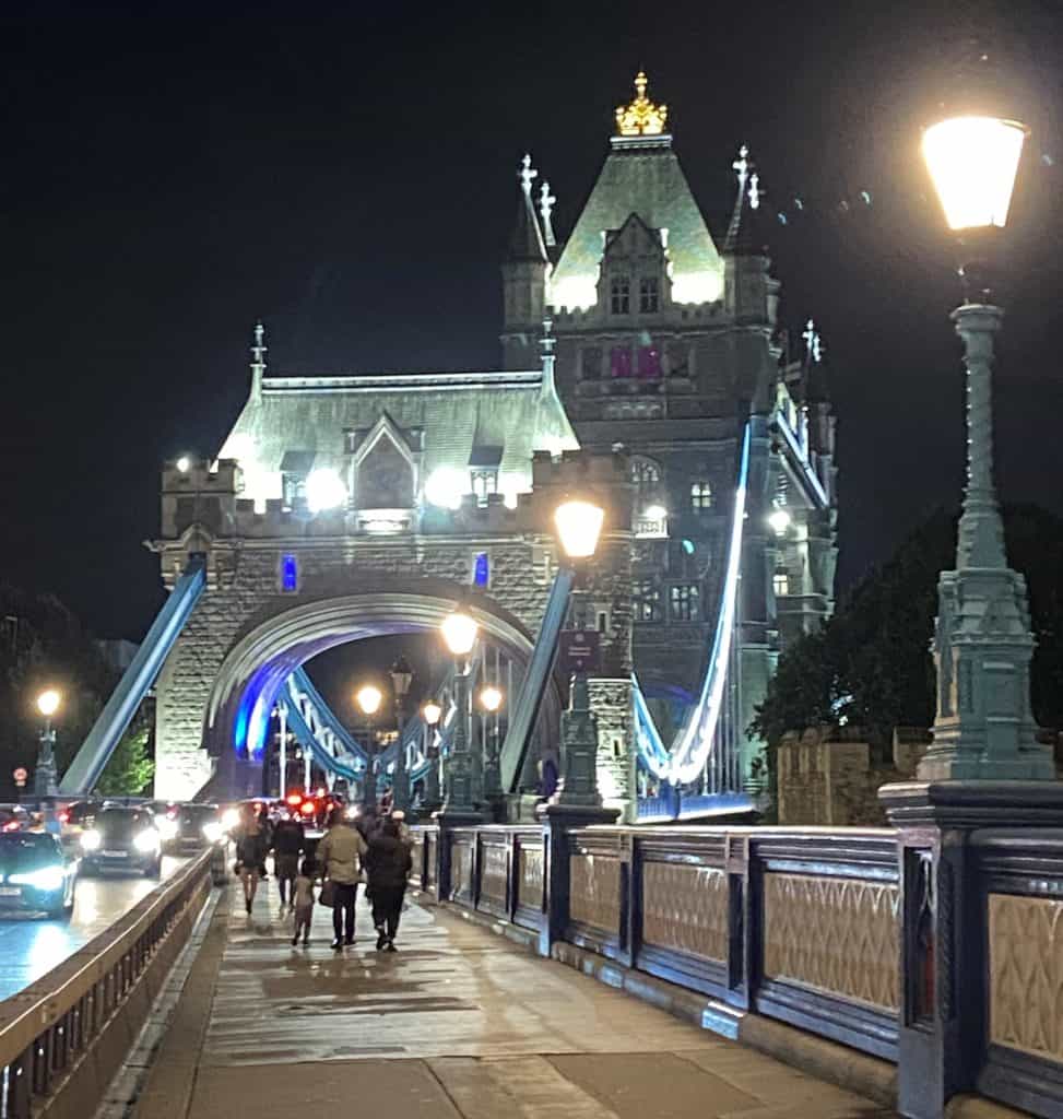 A photo of Tower Bridge at Night