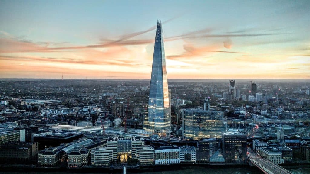 A photo of The Shard London