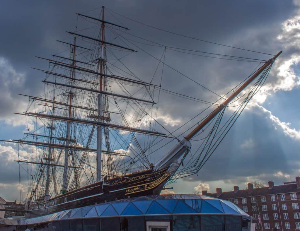 a photo of the Cutty Sark