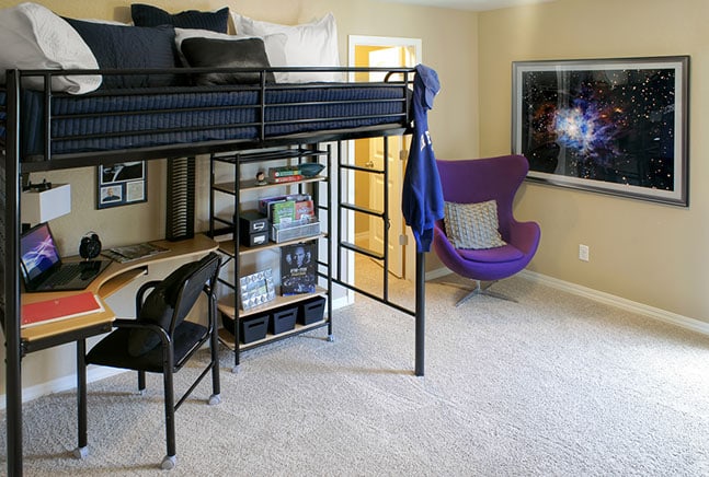 Interior design bunk beds